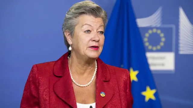 Ylva Johansson, Comisaría europea de Asuntos de Interior.Europa Press