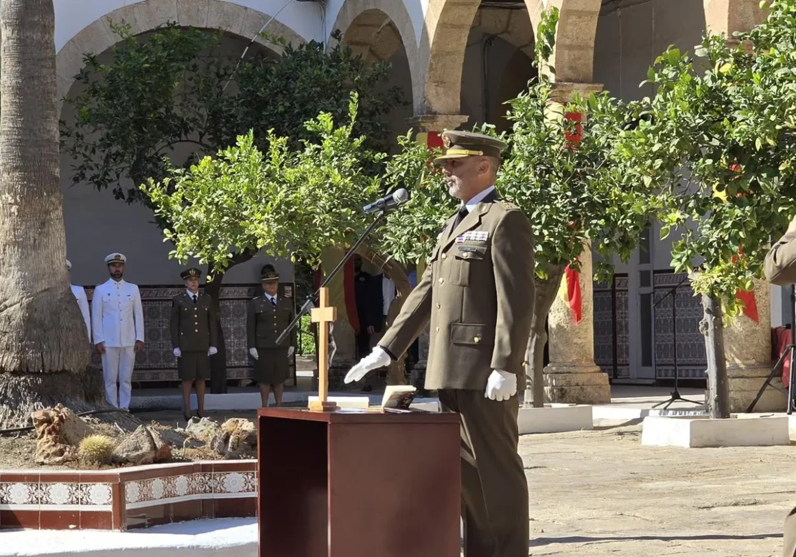 José Manuel Lupiani durante la toma de posesión. R. I.