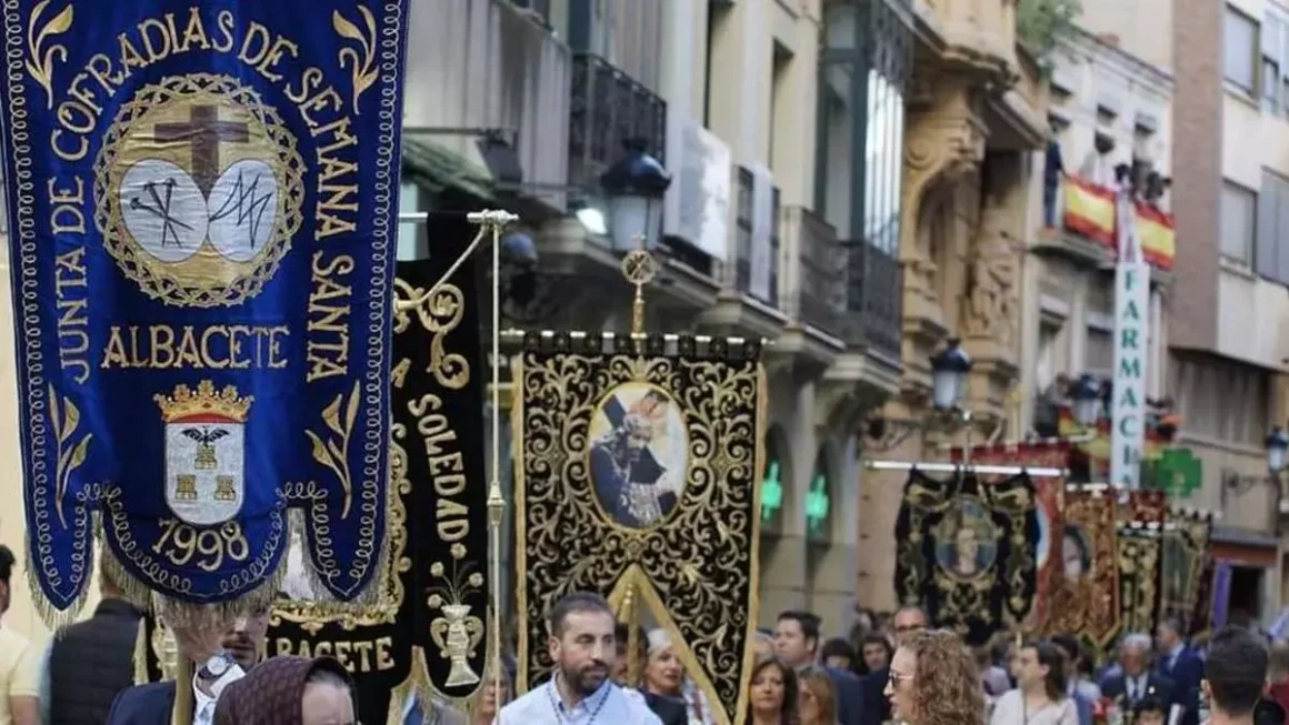 Junta de Cofradías de Albacete durante la Semana Santa Archivo