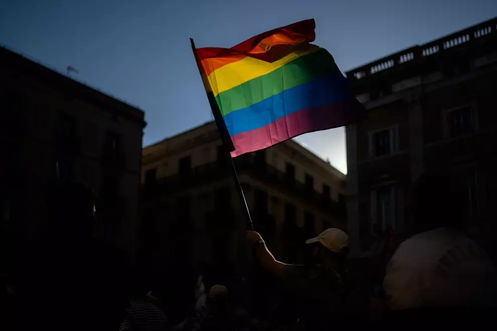 Imagen de archivo de una bandera LGTBI. — Lorena Sopêna / Europa Press