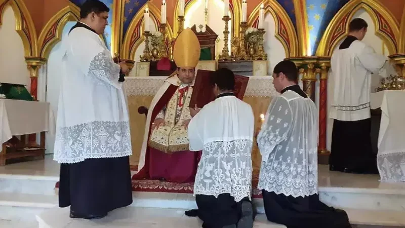 El falso obispo da Silva. Seminario de San José