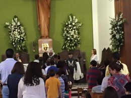 Fotografía tomada del Facebook en abierto de Parroquia San Martín de Porres - Guatemala, Centro América