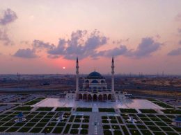 La Gran Mezquita del emirato de Sharjah. (WAM)