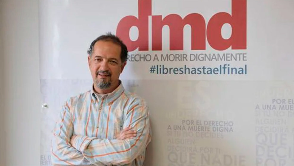 Fernando Marín, vicepresidente de la Asociación Derecho a Morir Dignamente