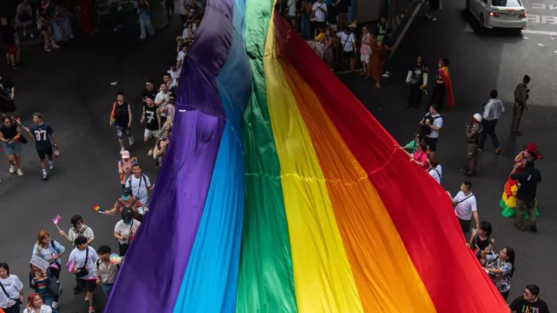 Archivo - Manifestación del orgullo LGTBI en Bangkok, Tailandia / Peerapon Boonyakiat/SOPA Images / DPA - Archivo