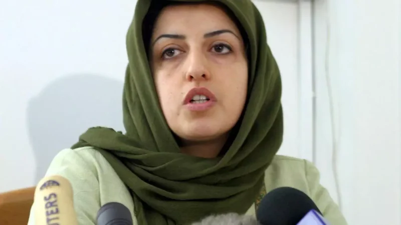 Narges Mohammadi, Premio Nobel de la Paz de 2023.