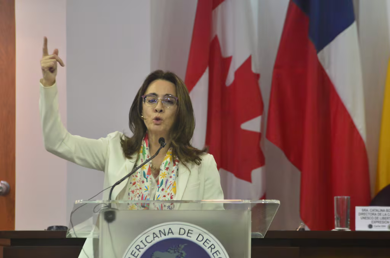 Catalina Botero, exrelatora para la Libertad de Expresión de la OEA. Foto: (Jorge Navarro para La Nacion )