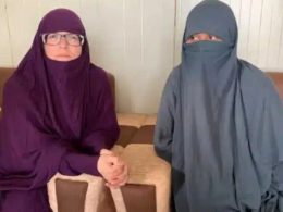 Yolanda Martínez y Luna Fernández, las dos mujeres repatriadas desde Siria junto a sus hijos procesadas por pertenecer al Estado Islámico (DAESH). TVE