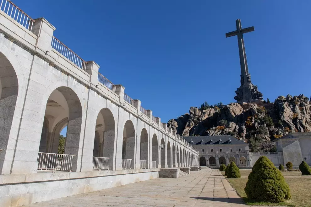 Imagen de archivo de la abadía benedictina del Valle de los Caídos en San Lorenzo de El Escorial. — Rafael Bastante / Europa Press