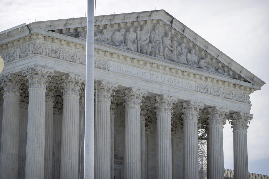 La Corte Suprema de Estados Unidos en Washington, el 28 de junio del 2024. (Foto AP/Mark Schiefelbein)