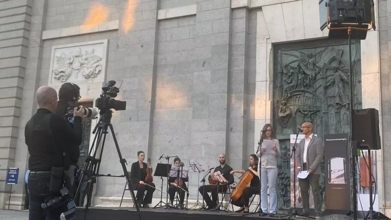 Acto de reparación a las víctimas de abuso de la Iglesia en La Almudena. J.B.