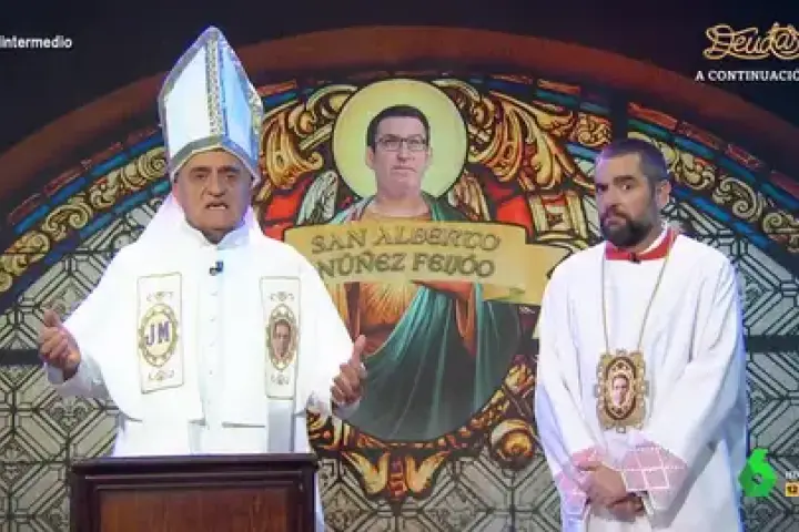 El papa Wyo y el monaguillo Mateo.LA SEXTA