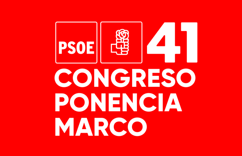 Portada de la ponencia marco del 41 congreso del PSOE