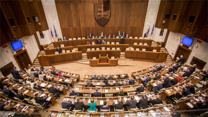 Parlamento de Eslovaquia