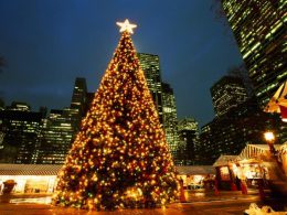 Un árbol de Navidad, en una imagen de archivoJeremy Walker vía Getty Images