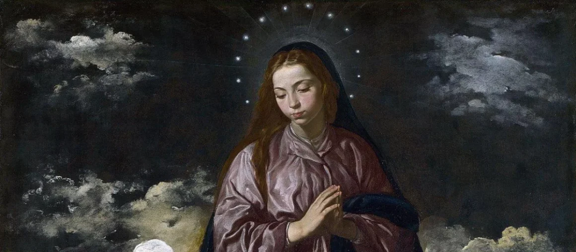 La Inmaculada Concepción de Diego Velázquez, la imagen con la que Ayuso ha felicitado su día