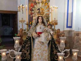 Gracias a la Diputación de Ciudad Real la Hermandad de la Virgen de la Cabeza y Jesús Resucitado ha podido restaurar variles y adquirir candelabros