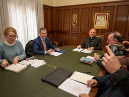 Reunión de la comisión mixta Iglesia-Gobierno de Cantabria