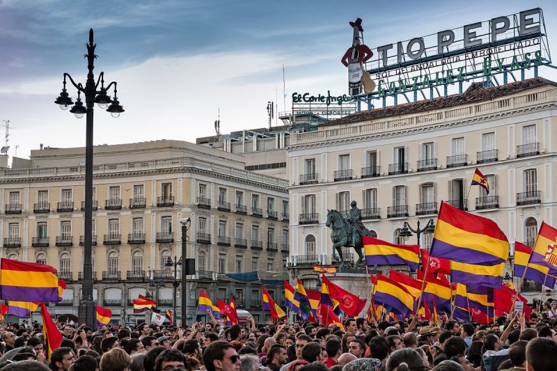 Madrid - Manifestación republicana