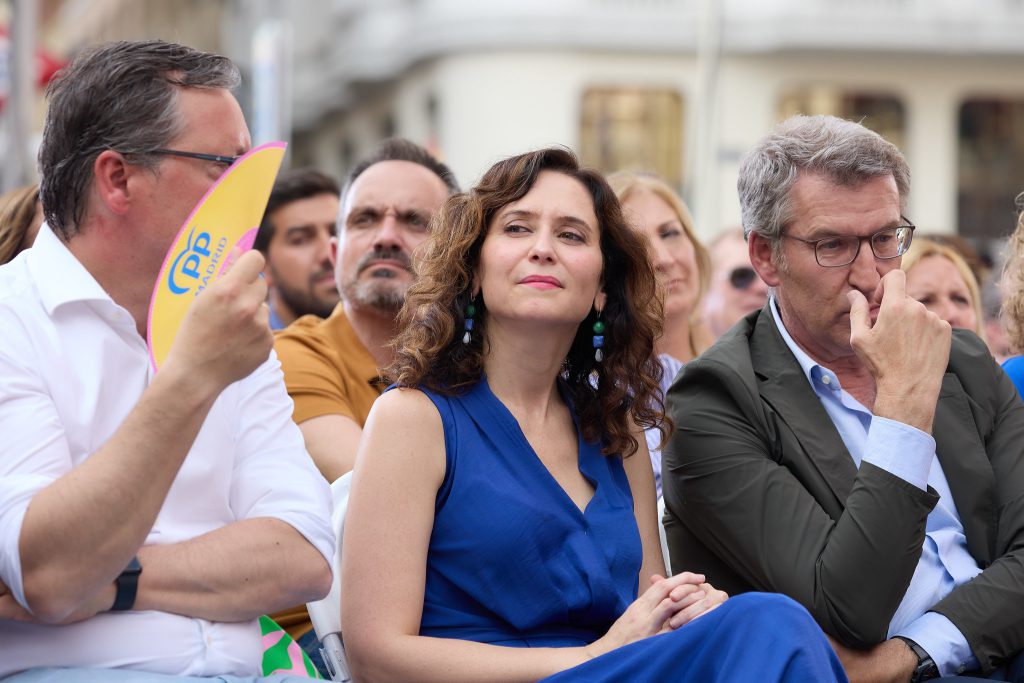 PP Comunidad de Madrid Isabel Díaz Ayuso, Alberto Núñez Feijóo