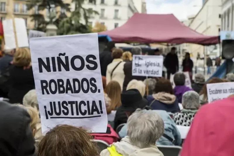 Manifestación niños robados