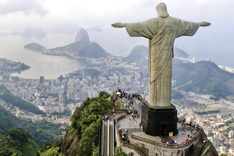 Religión y Brasil. Cristo Redentor. Río de Janeiro