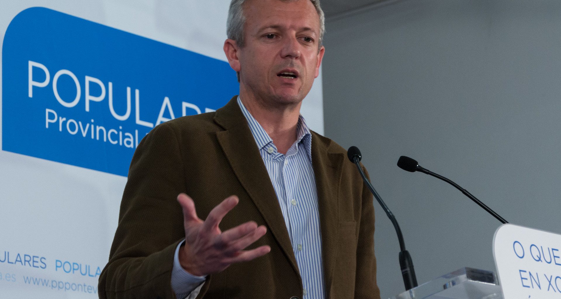 Partido Popular de Galicia Mitin de Alfonso Rueda en Ponte Caldelas