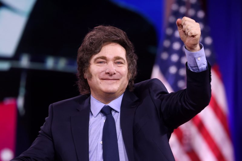 Gage Skidmore Javier Milei President of Argentina Javier Milei speaking at the 2025 Conservative Political Action Conference (CPAC) at the Gaylord National Resort & Convention Center in National Harbor, Maryland.