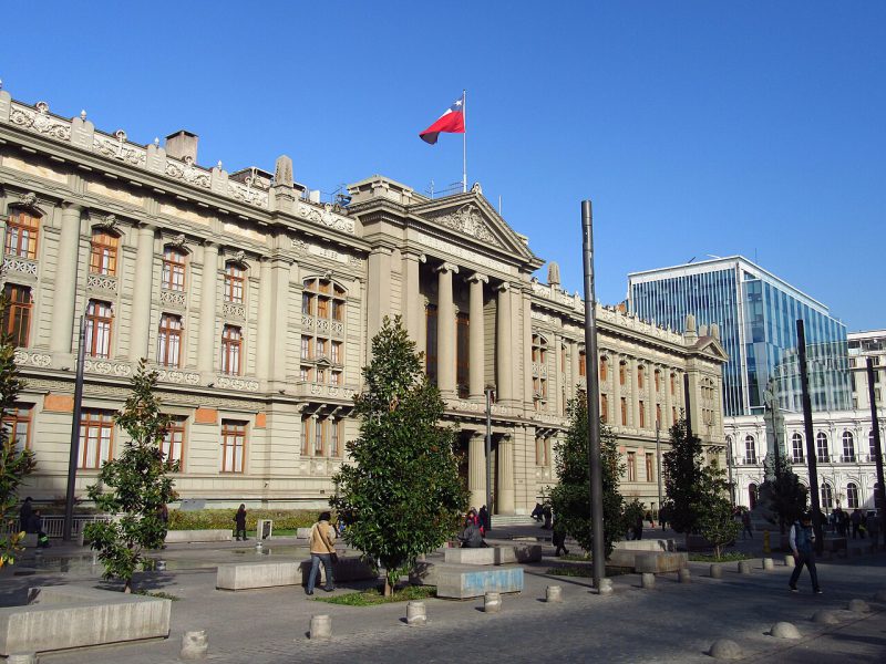Santiago de Chile - Edificio de los Tribunales de Justicia