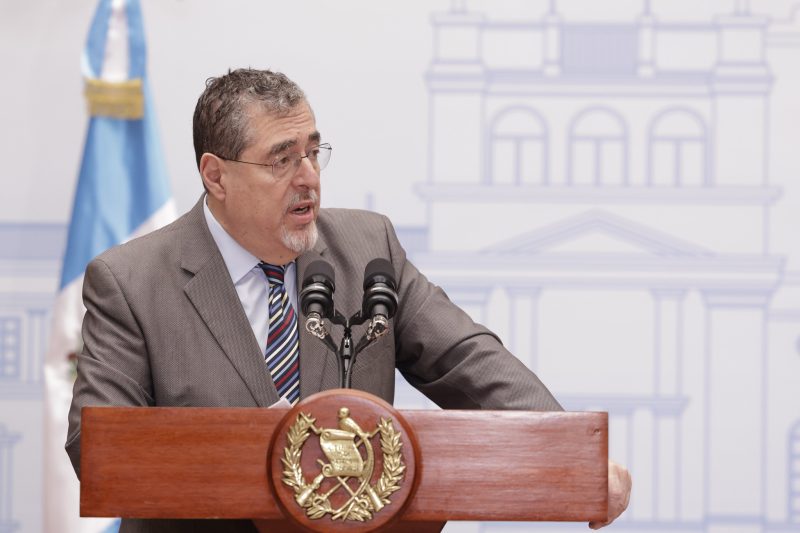 Presidencia de Guatemala Presidente Bernardo Arévalo