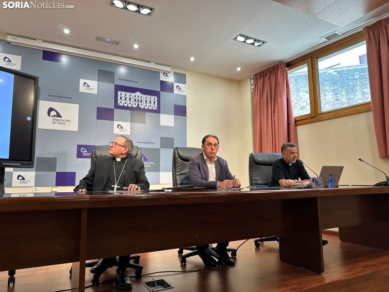 La Diputación de Soria renueva su convenio con el Obispado de Soria: 150.000€ provinciales para rehabilitar 5 iglesias