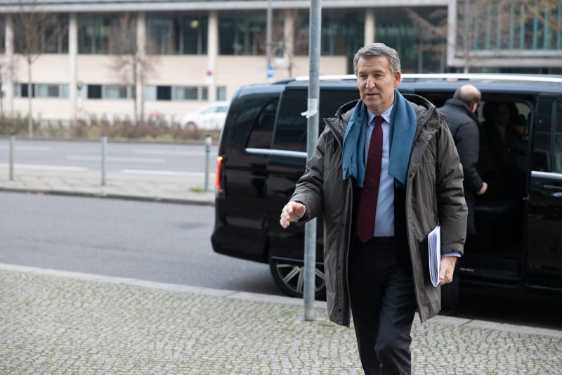 Alberto Núñez Feijóo, líder del PP