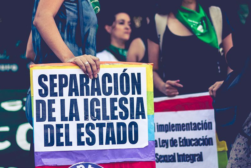 Separación de la iglesia del estado pañuelazo paraná