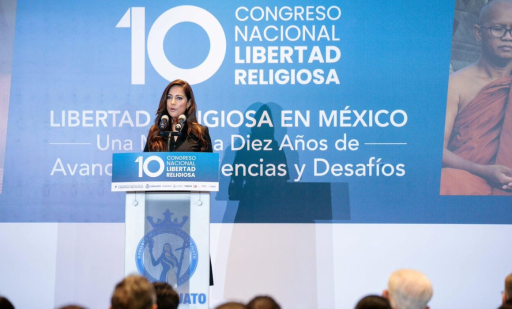 La Gobernadora de Guanajuato, Libia Dennise García Muñoz Ledo. foto:  Gobierno de Guanajuato