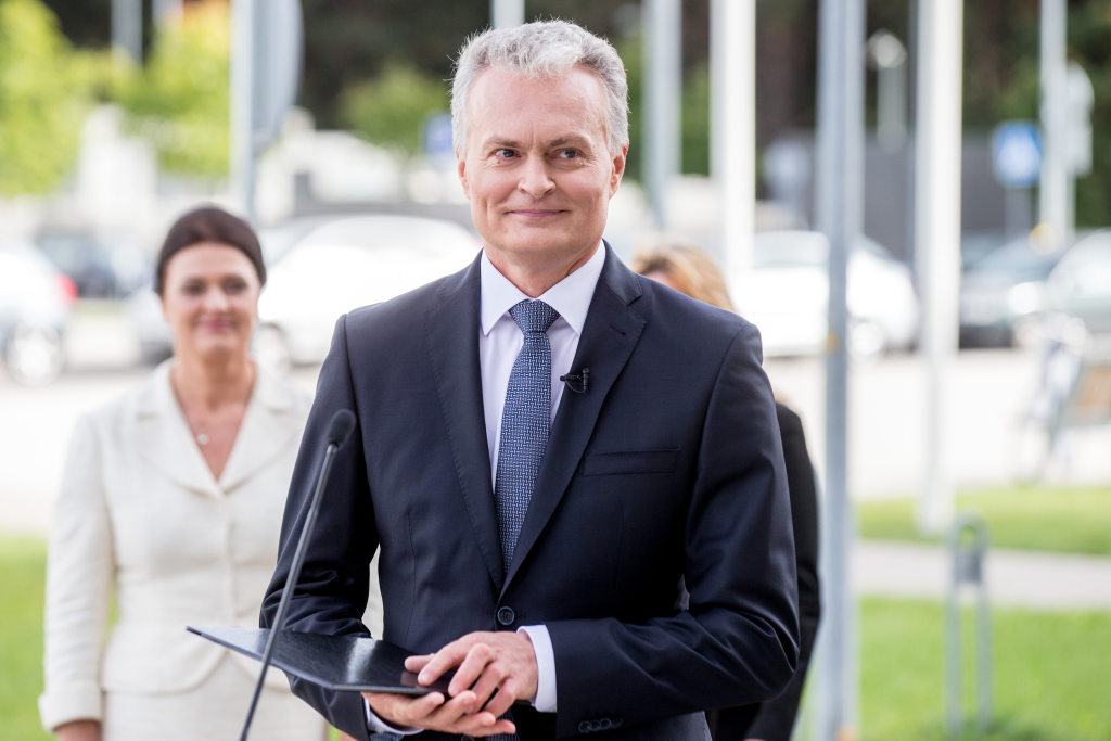 El presidente de la República de Lituania, Gitanas Nausėda