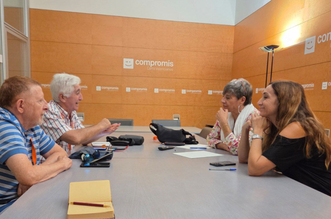 Reunión de Europa Laica con Compromís en las Corts Valencianes