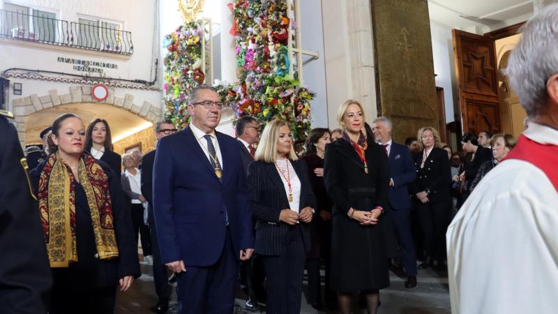 El alcalde de Benidorm y otras autoridades asisten a la procesión en honor a Sant Jaume patrón de la ciudad